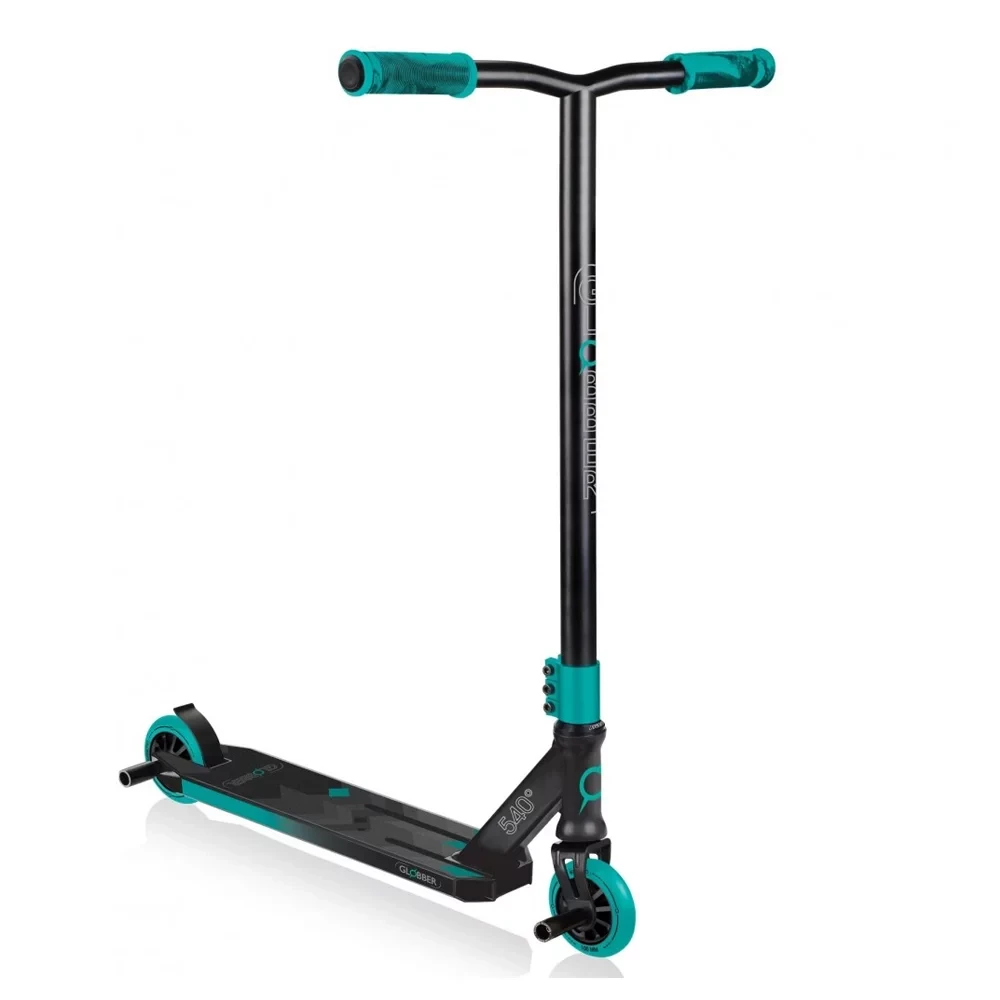 Трюковой самокат Globber GS 540, black teal