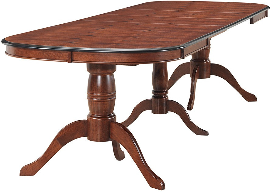 Обеденный стол Лувр, 360x105x77 см, шпон, белый, коричневый, слоновая кость