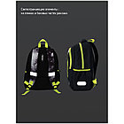 Рюкзак Berlingo Boom "Black style" 38,5*29*12см, 2 отделения, 3 кармана, анатомическая ЭВА спинка, фото 10