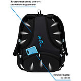 Рюкзак Berlingo Comfort "Virtual" 38*27*18см, 3 отделения, 3 кармана, эргономичная спинка, фото 4