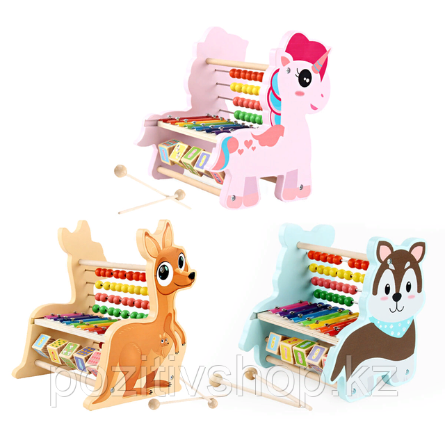 Многофункциональный счеты Собачка