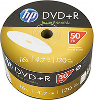 Диски для печати HP inkjet printable DVD+R 16X 4.7GB