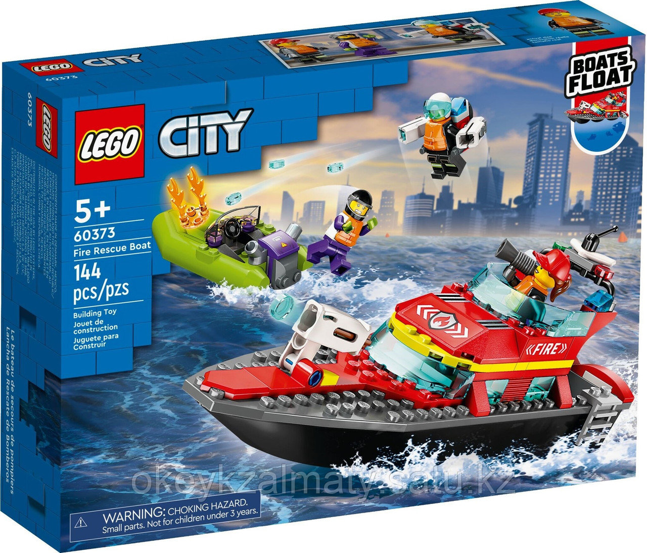 LEGO City: Пожарно-спасательная лодка 60373