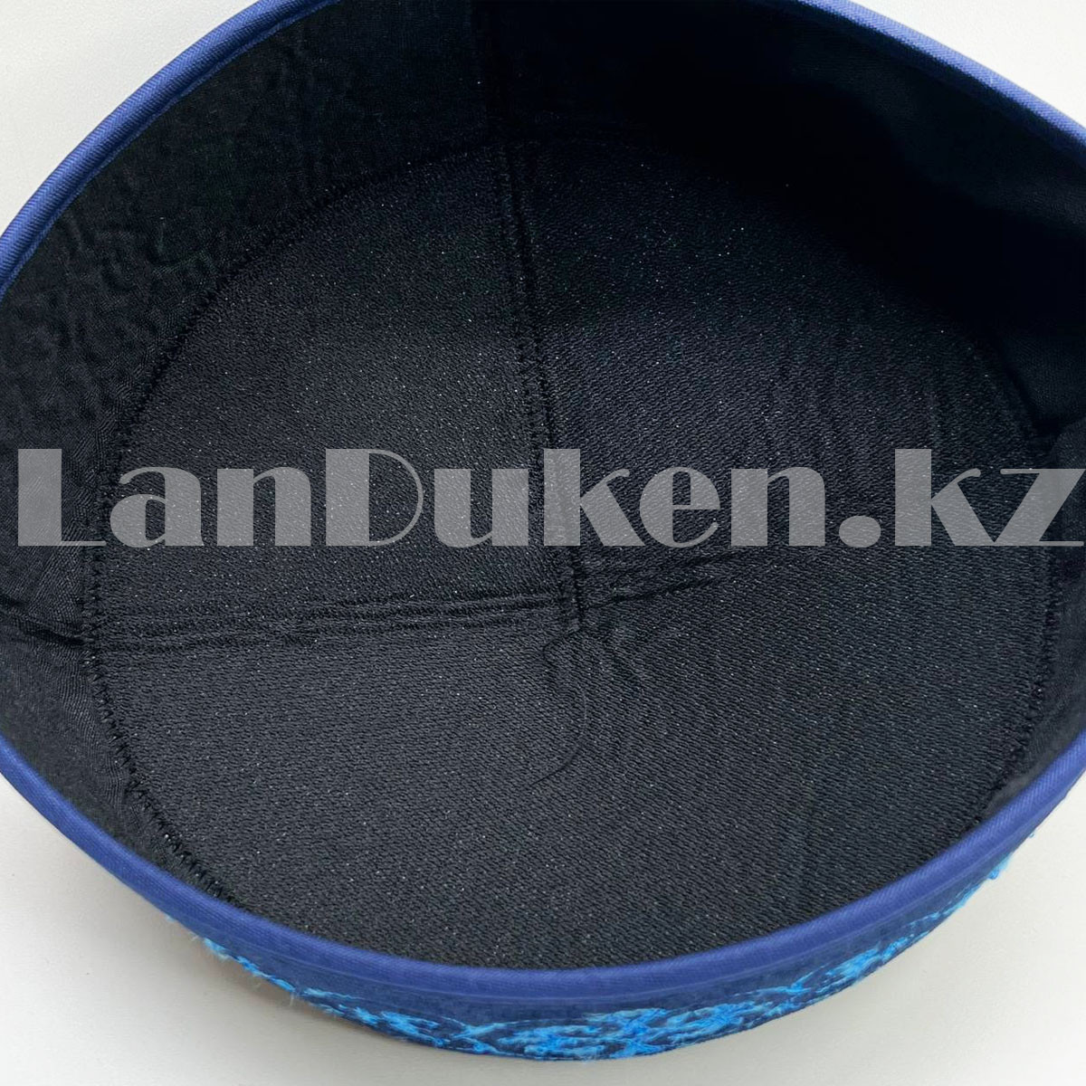 Казахская национальная тюбетейка (такия) синяя