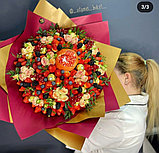 Клубничный букет-Бордо, фото 2