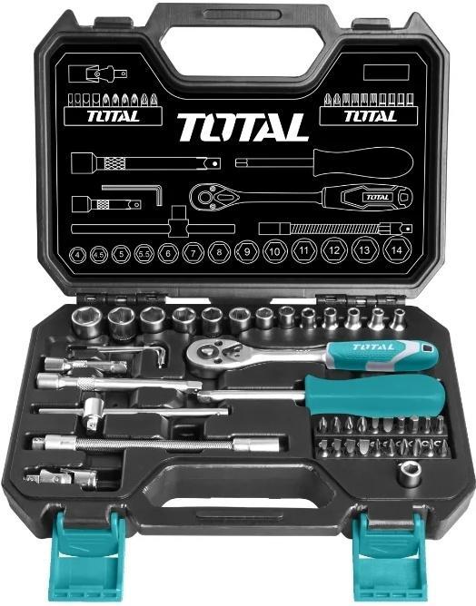 Набор инструментов 45 предметов TOTAL арт.THT141451, фото 1