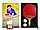 Ракетка для н/т Double Fish (6A+C серия) ITTF, фото 4