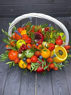 Фруктовая корзина 30 см