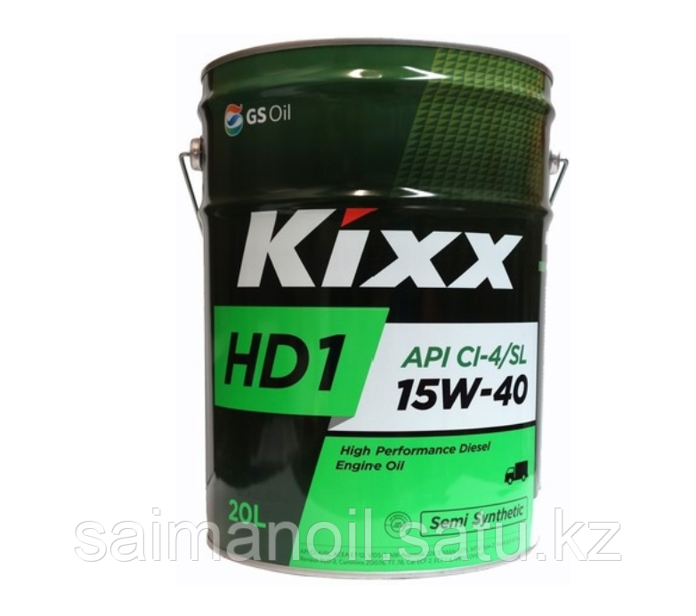 Дизельное моторное масло Kixx HD1 15W-40 20 л - фото 1 - id-p107372185