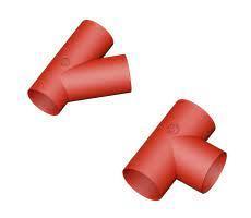 Тройник чугун SML Ду100*100*90