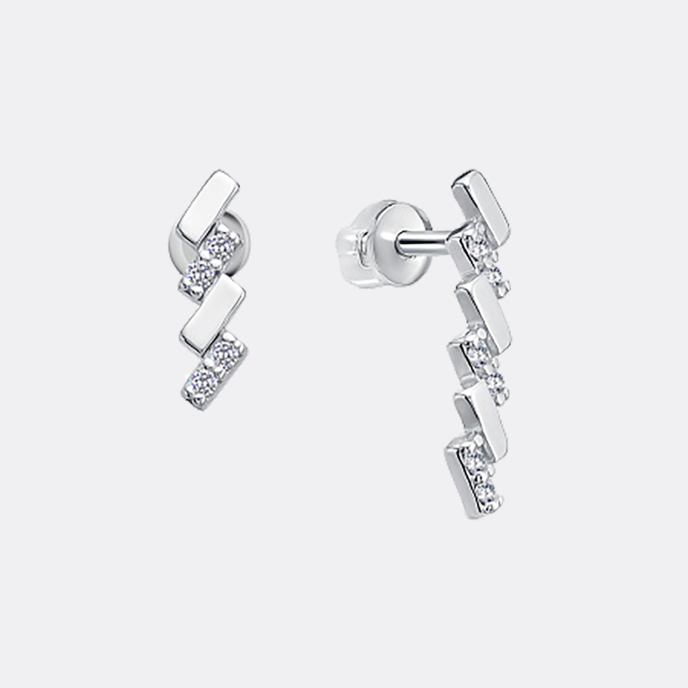 Серьги из серебра  Вознесенский 12-0988, фото 1