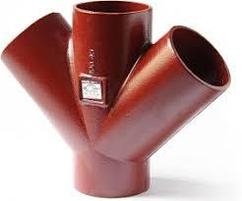 Крестовина чугун SML Ду100*100*100*45