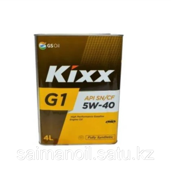 Моторное масло Kixx G1 5W-40 4 л - фото 1 - id-p107372969