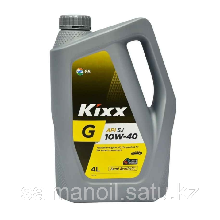 Полусинтетическое моторное масло Kixx G SL/CF 10W-40 4 л - фото 1 - id-p107372968