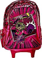 Рюкзак с выдвижной ручкой 5 предметов Super Girl