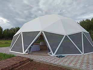 Сферический шатер 12 м, деревянный каркас