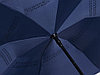 Зонт-трость наоборот Inversa, полуавтомат, темно-синий, фото 5