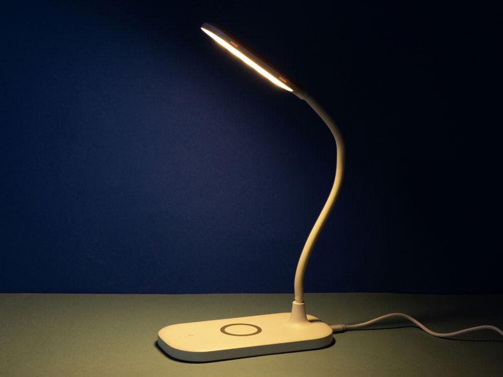 Настольный светильник с беспроводной зарядкой Nimble, 10 Вт - фото 10 - id-p107394270