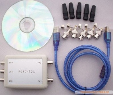 Осциллограф 5-канальный USB (50КГц) OT120