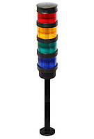 Светодиодная сигнальная колонна диаметром 70 мм TL70B-024-RYGB-455