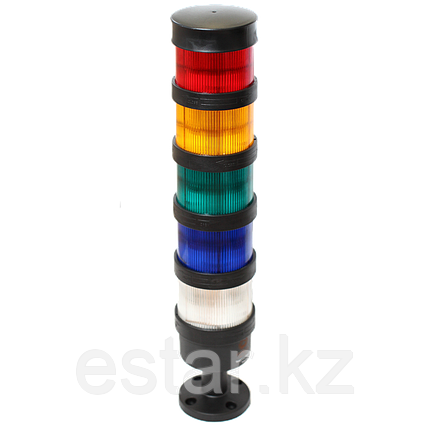 Светодиодная сигнальная колонна диаметром 70 мм TL70B-220-RYGBW-55, фото 2