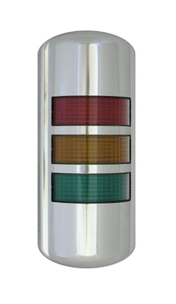 Светодиодная сигнальная колонна для крепления на вертикальную поверхность TFL50B-024-RYG, фото 2