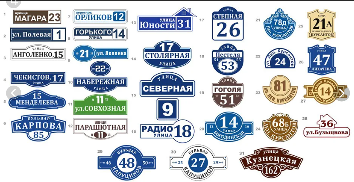 Фото Номеров Домов