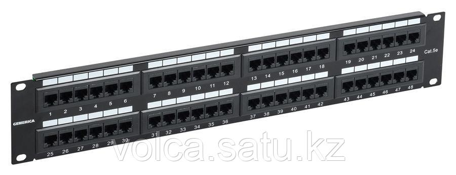 PP48-2UC5EU-K05 ITK 2U патч-панель кат.5Е UTP, 48 портов (Krone)