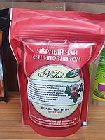 Чёрный  чай с шиповником NEHA, 100гр. Индия