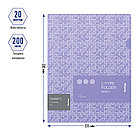 Папка-уголок Berlingo "Starlight S", А4, 200мкм, фиолетовая, с рисунком, фото 3