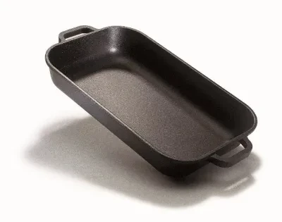 Противень 35х21см высокий, литой алюминий 8мм,TeflonPlatinum RISOLI OptimaForno 000117/35TP0