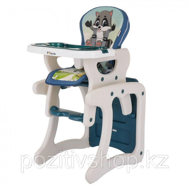 Детский стул-трансформер для кормления Pituso Carlo Енотик