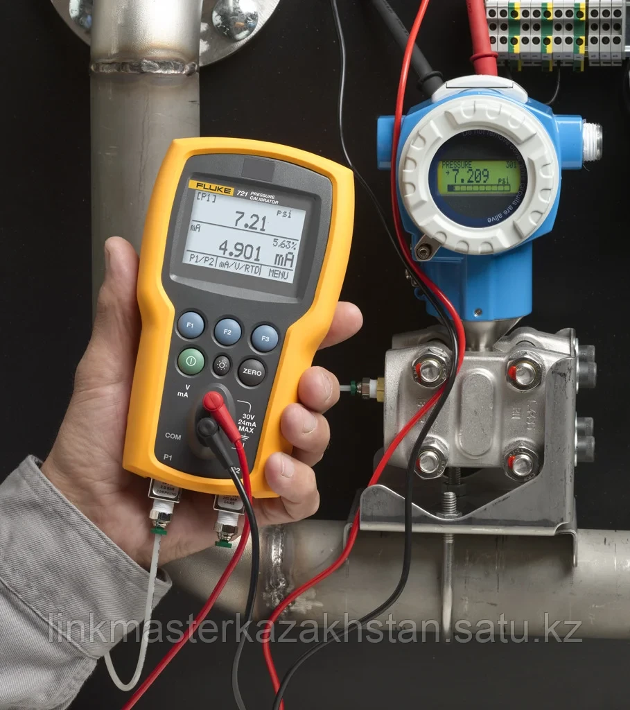Прецизионный калибратор давления с двойным датчиком (1,1 бар; 6,89 бар) Fluke 721-1601 - фото 1 - id-p107414415