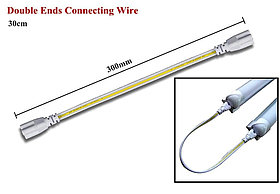Шнур 3-х контактный гибкий для соединения линейных ламп Т5 Т8 Т20