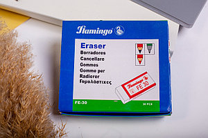 Ластик белый Flamingo FE 30