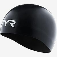 Шапочка для плавания стартовая TYR TRACER-X DOME CAP black