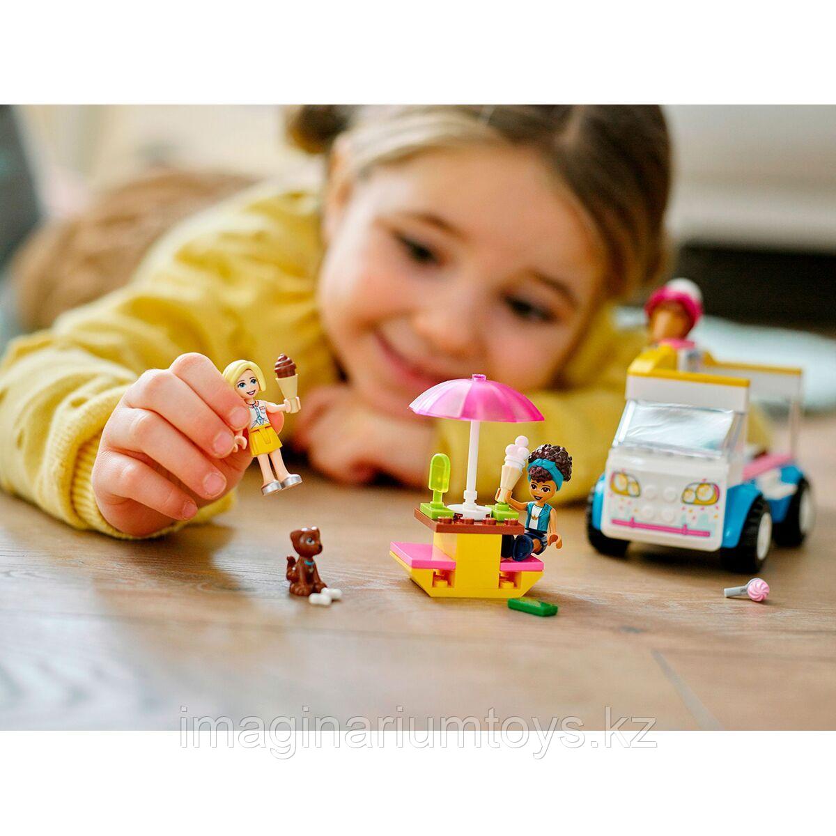 Конструктор Lego для девочек Грузовик с мороженым Friends - фото 3 - id-p107416077