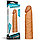 Интимная игрушка насадка удлинитель на пенис Lovetoy Pleasure X-Tender Series +3 см, фото 2