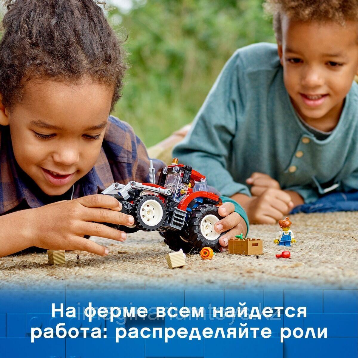 Конструктор LEGO City Трактор ЛЕГО Город - фото 7 - id-p107416186