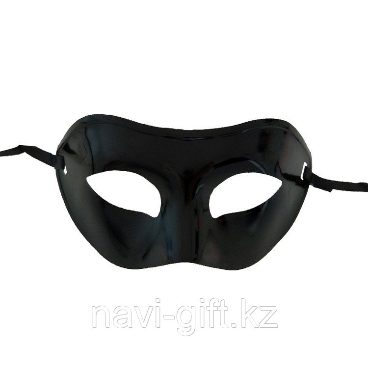 Маска чёрная классическая мужская, маска очки - фото 1 - id-p107416292