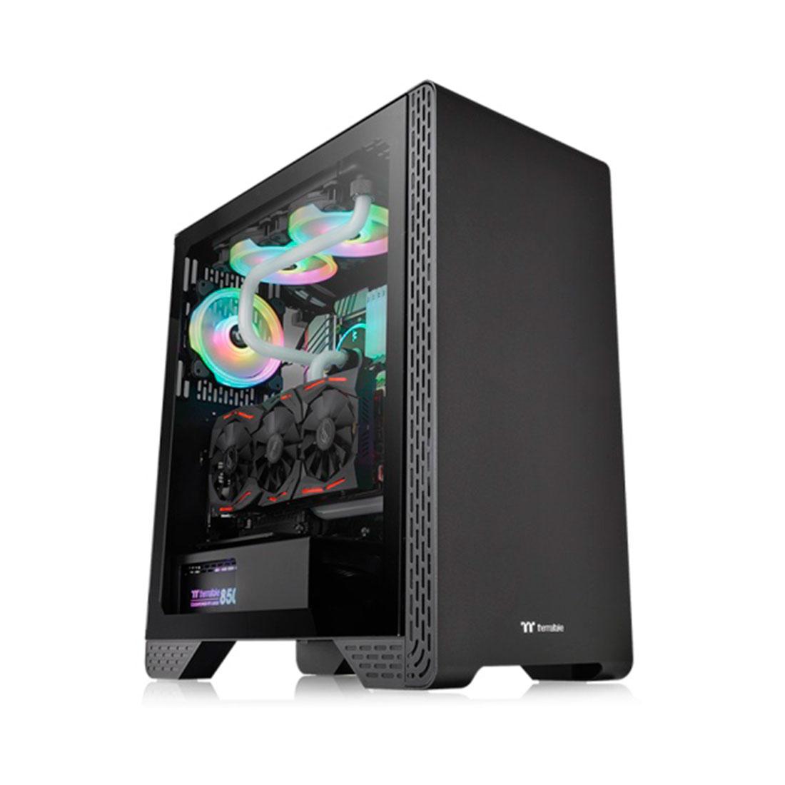 Компьютерный корпус Thermaltake S300 TG Black без Б/П CA-1P5-00M1WN-00