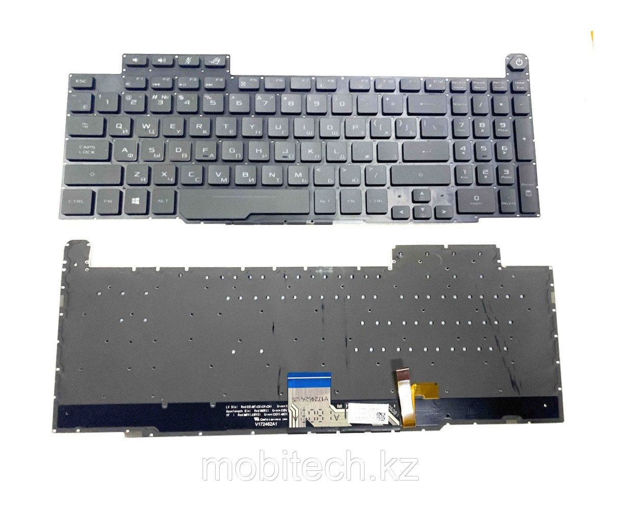 Клавиатуры Asus GM501 GM501GM GM501GS GTX1060 клавиатура c EN/RU раскладкой без подсветкой