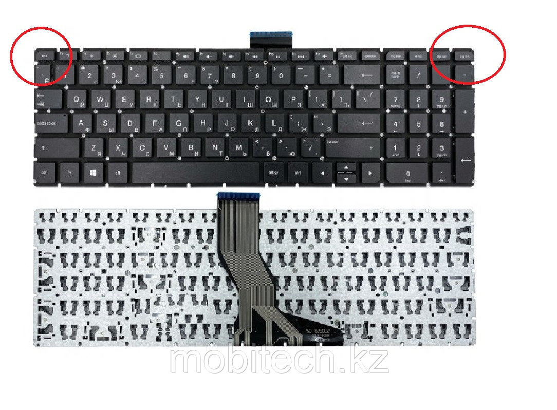 Клавиатуры HP 15-ab 15-ak 15-au 15-ar 15-bc 15-AE 721953-B31 клавиатура c EN/RU раскладкой c подсветкой