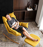 Кресло-качалка "Эйфория" RC-01-grey, фото 4