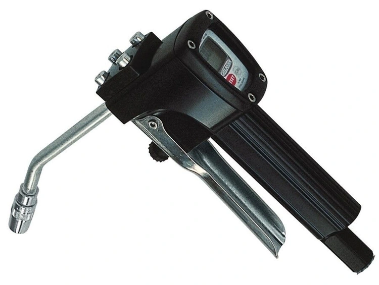 Заправочный пистолет PIUSI GREASTER для смазки со счетчиком (oz/lb, жесткий носик, Z-шарнир, 1/4 дюйм NPT) - фото 1 - id-p107419636