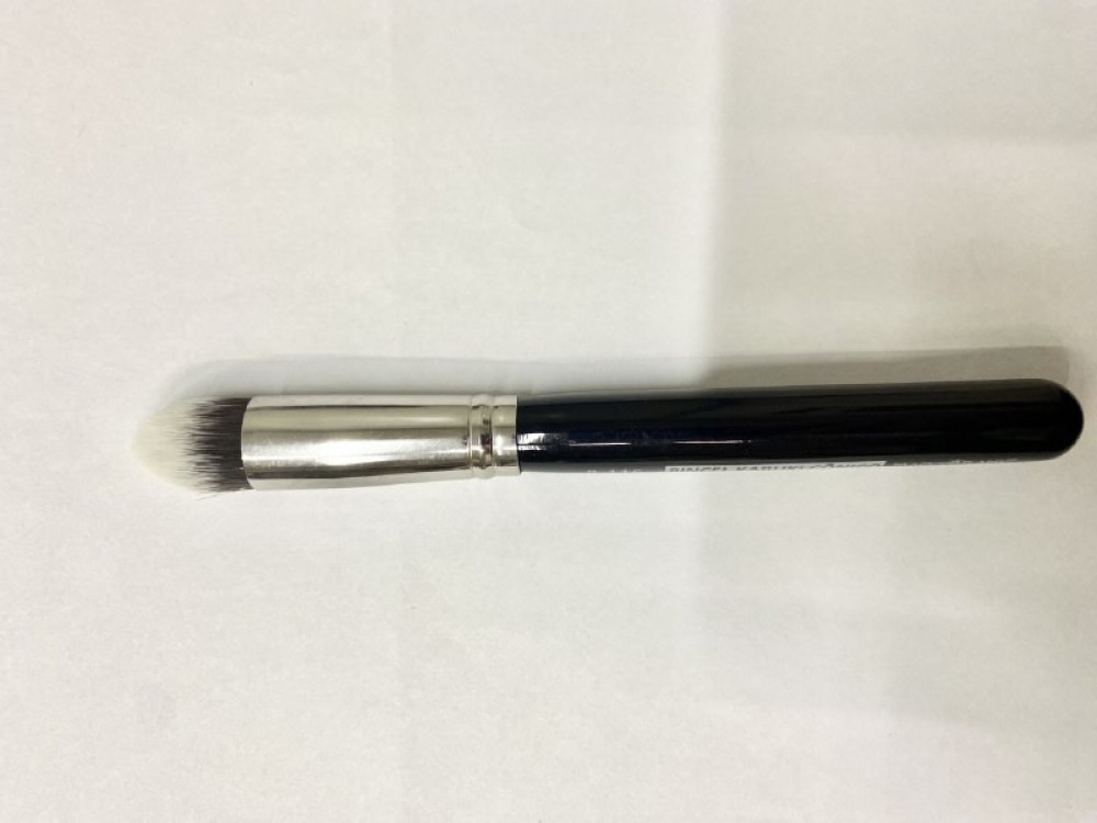 Кисть косметологическая, щетина искусственная черная ручка - фото 1 - id-p106081883
