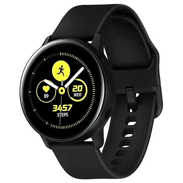 Смарт-часы Samsung Galaxy Watch Active, 1.15GHz,4Gb ROM,1.2"/360x360,BT,Wi-Fi,NFC,GPS, Black - фото 1 - id-p107422233
