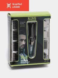 Триммер для стрижки и стайлинга KING KP-2001, беспроводная машинка для волос и бороды - фото 1 - id-p106486937
