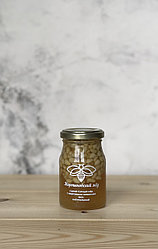 Сырой горный мёд с кедровыми орешками, Мартыновский мёд «Весенняя свежесть», 140 гр. Оборотная тара
