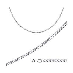 Серебряная цепь SOKOLOV 968140604 серебро с родием, бисмарк